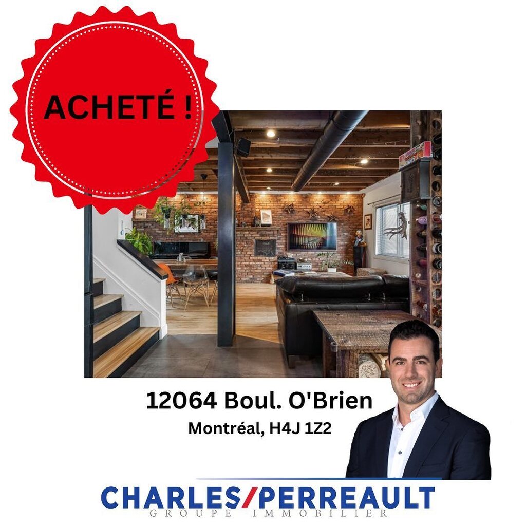 CaPerreault's tweet photo. 🚨 Acheté ! 🚨
📍 12064 Bl O’Brien, St-Laurent
🎉 Félicitations à mes clients pour leurs achat !
.
.
.
#charlesperreault #remax #sold #realtor #montreal #vendu #realestate #immobilier #realestateagent #montreal #maison #saintlaurent #villesaintlaurent https://t.co/4c2NM33t7M https://t.co/b5Tj9RiDyx