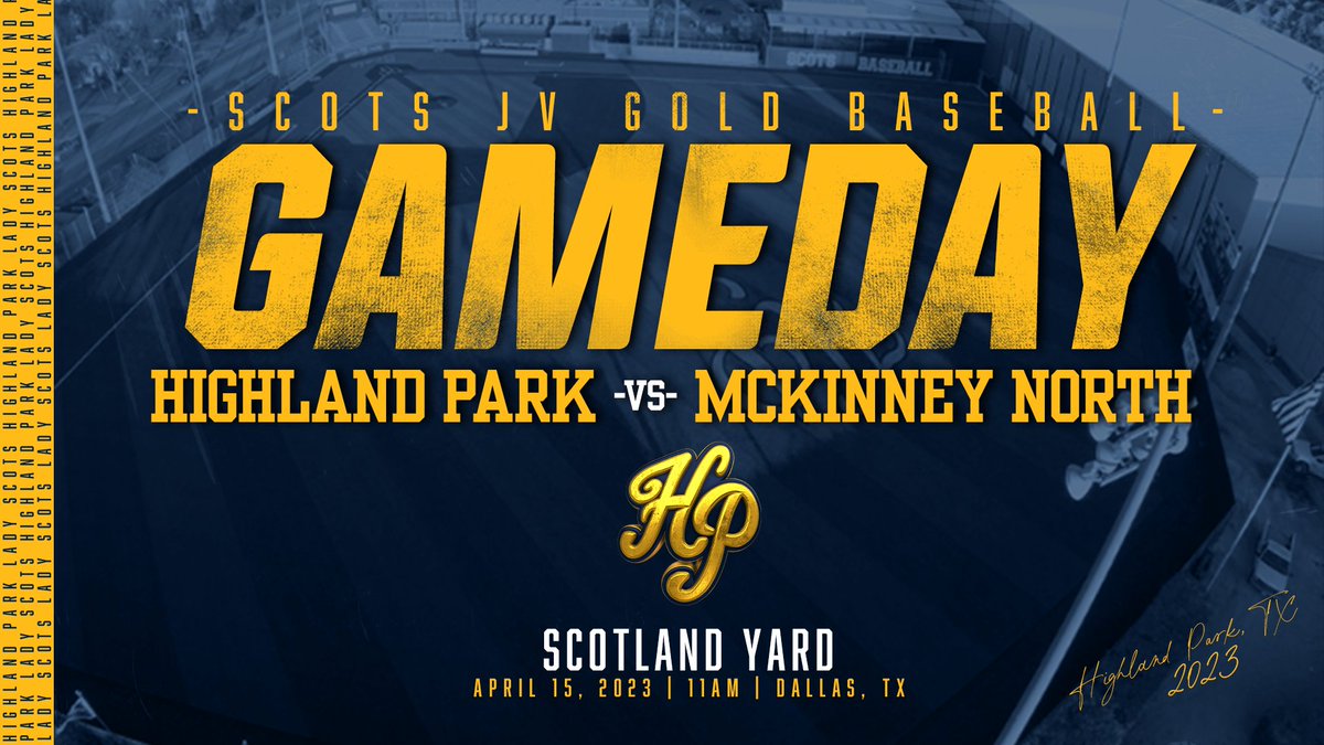 scotsathletics's tweet photo. IT'S GAMEDAY!! Good luck to the Scots JV Gold Baseball team this morning during their home game! #ScotsBaseball⚾ #MenInPins @HPScotsBaseball @CoachCorbett10 https://t.co/lsENs7Tuub