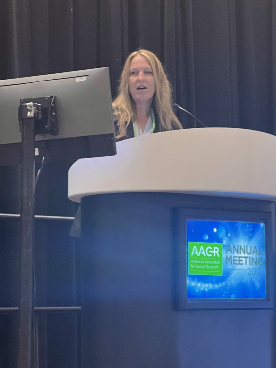 CedricBlanpain's tweet image. Our next speaker at the session on making better clinical models of cancer at #AACR2023 ⁦@AlanaWelm⁩ is giving an amazing talk on how to build better model of breast cancer.