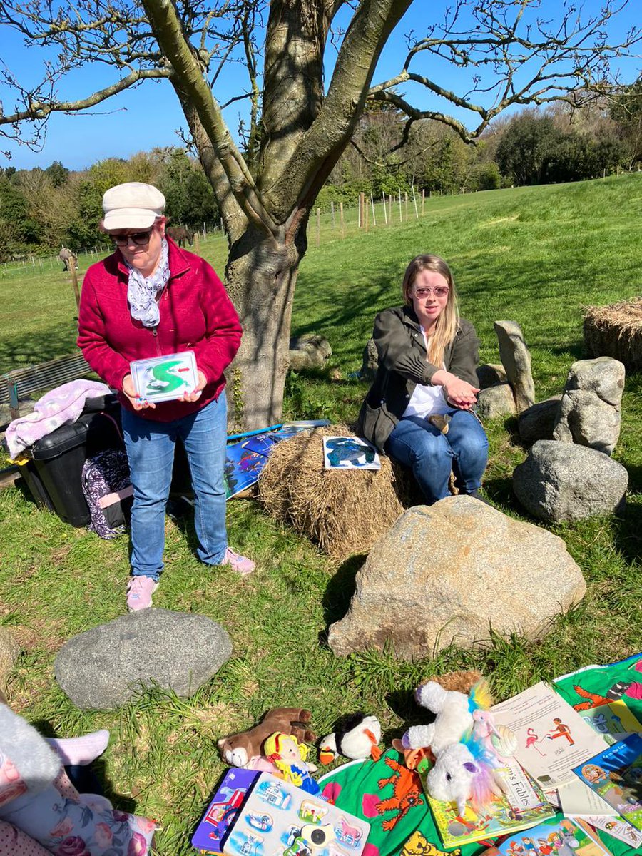 cthomasSLT's tweet photo. Today we attended the Open Day at Heritage Farm, where we were asked to supported in making the event more accessible. We added key @Signalong signs to the story tree and the children joined in beautifully. Thank you for having us and providing the platform to share key messages https://t.co/hgjoENfU4s
