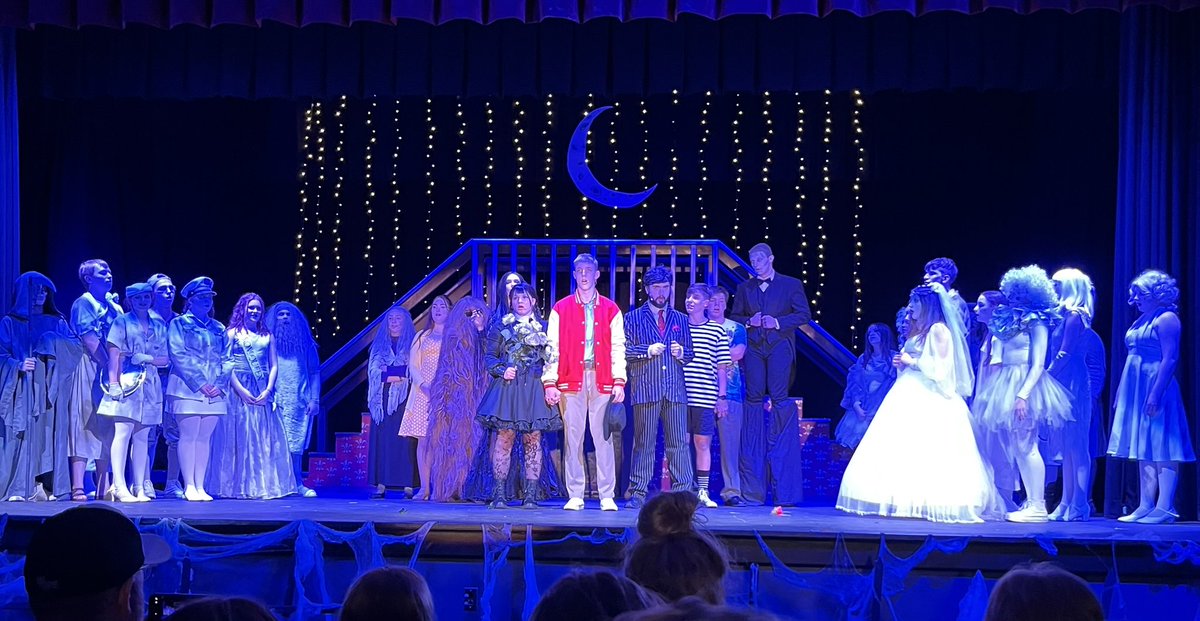 emily_lovee78's tweet image. SO proud of the opening cast for The Addams Family!  You have ONE more chance to see the Blue cast (with Jennah as Wednesday) tomorrow at 2:00 PM!  And two more chances to see the Purple cast (Jennah as part of the ensemble) Saturday at 7:30 and Sunday at 2:00!  #WDpride