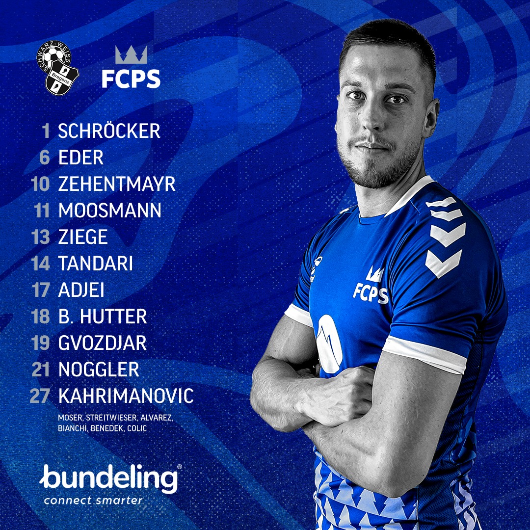 FCPSen's tweet photo. Today's Starting Line-Up 💙⏫

#Pinzgau23 #MountainousPineBlues #OnwardTogether https://t.co/YnQKITWxeH