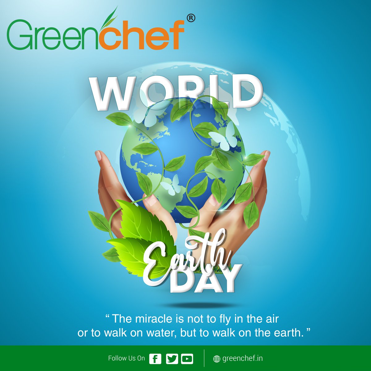 GreenchefIn's tweet photo. The Earth does not belong to us
We belong to Earth
Save Earth
Happy World Earth day

#earth #earthday #beautiful #heaven #greenchef #appliances #home #kitchen #kitchenandhome #homeappliances #quality #affordable https://t.co/mtYVp0cTEo