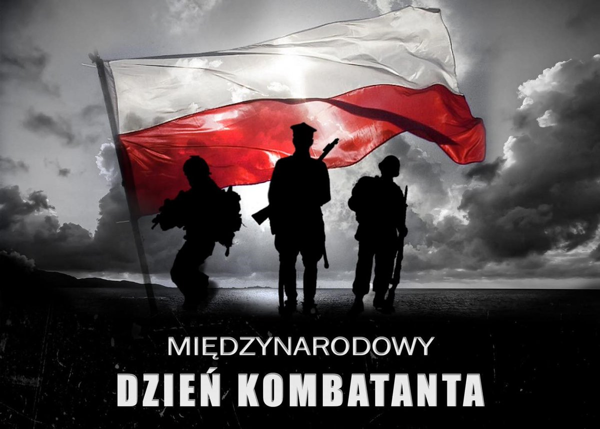 ZaPLMundurem's tweet photo. 15 kwiecień #pamiętamy ⚓️🇵🇱
Międzynarodowy Dzień Kombatanta 📷
Z całego serca ❤️dziękujemy 🤝 tym, dzięki którym możemy żyć w wolnej Polsce 🇵🇱 i pamiętamy o tych, którzy broniąc ⚔️ Ojczyzny 🇵🇱 zapłacili najwyższą cenę.
#Kombatant #MiędzynarodowyDzieńKombatanta https://t.co/LXbPTGU8M5