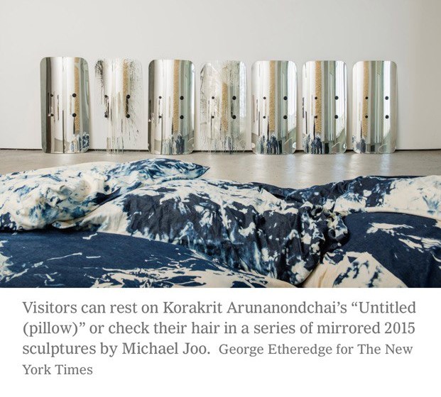 ogdotart's tweet photo. Gm OGs! ☀️ For all of you in #NewYork, OG: CR artist @studio_joo's #art is on show at #InternationalObjects, a new art + design gallery in Bushwick, Brooklyn. Worth a visit!
There is a critic text on the @nytimesarts for those who wish to learn more about this project. ⬇️ https://t.co/8jAavpD328