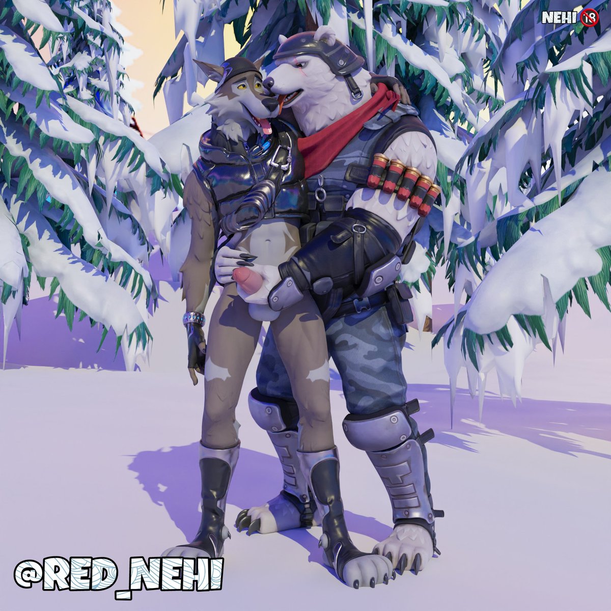 RED_NEHI's tweet photo. 🔞New ship🔞 with ✨ Wendell ✨ and Polar Patroller 

#Fortnite #gay #porn #wendell #nsfwtw #rule_34 #FortniteArt #bara #yaoi #hentai #r34NSFW #furryart #furry #FortniteMEGA #polarpatroller #polarbear https://t.co/Jups3hAkmQ