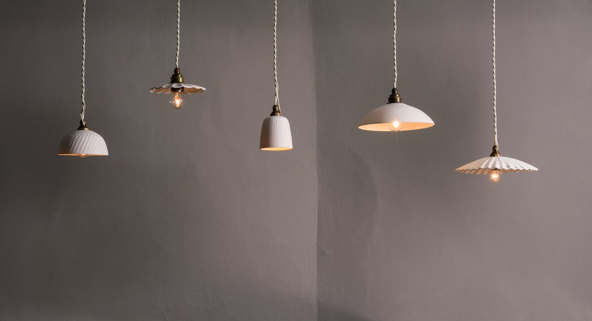 deVOLKitchens's tweet image. Our beautiful Porcelain Pendant Lights are all made by hand from unglazed white porcelain in our ceramics studio in Leicestershire... Which one is your favourite? devol.ltd/porcelainpenda… #EnglishDesign