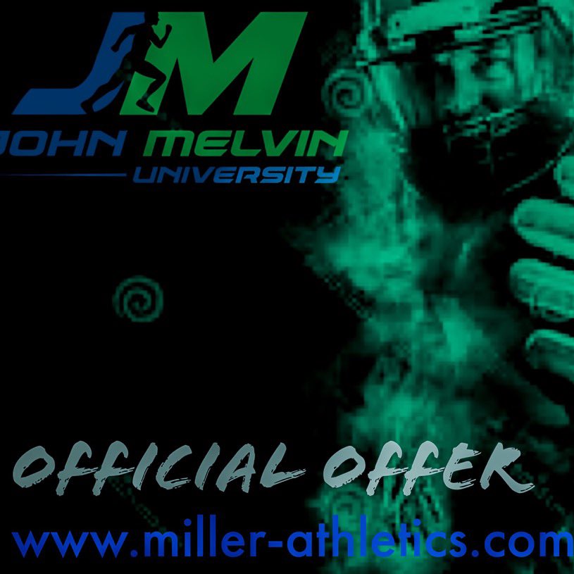 I am very blessed to receive my first offer from John Melvin University⭐️<a href="/CoachTSimm/">Coach Thomas</a> <a href="/CoachKirby25/">KIRBY</a> <a href="/Coach_Kendall_1/">Coach Kendall</a> <a href="/coachjohnson43/">WalkOn Coach</a> <a href="/recruitshreve/">Captain Shreve Football Recruits</a> <a href="/shrevefootball/">Captain Shreve FB</a> <a href="/GridironFootbal/">Gridiron Football®</a> <a href="/RecruitLouisian/">Recruit Louisiana™️</a>
