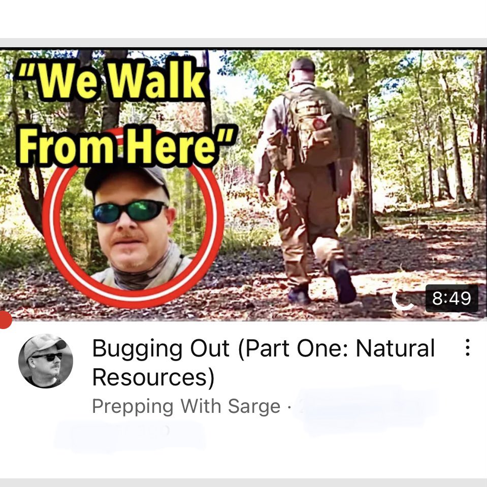 IamOnYoutube1's tweet image. #buggingout #bugout #foraging #bushcraft #survival

youtu.be/MvYR3wSMK7Q