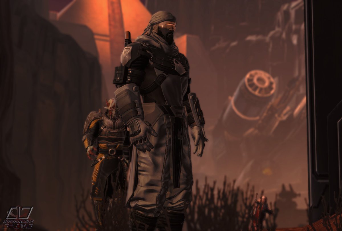 mordorgeist's tweet photo. #swtorfamily Sometimes you do not have to create a new toon for #SWTOR #SpaceBarbie, you just have to revisit old friends and give them a new look! So goes my old Cosplay Ezio who is getting some updated #SWTORRP action. I wasn't happy with the Callous Belt cropping #fixedit https://t.co/vbQ1xuHF8A