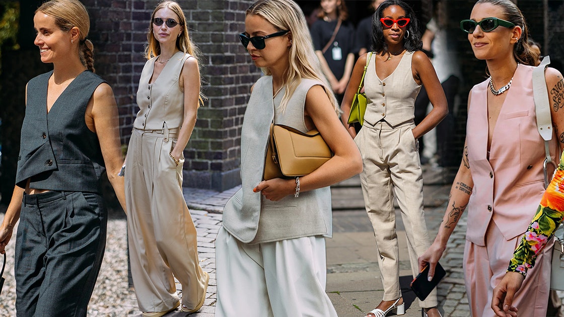 VogueRunway's tweet photo. Spring's must-have wardrobe staple? A suit vest. https://t.co/McXm815UiQ https://t.co/ulOqzFcTAV