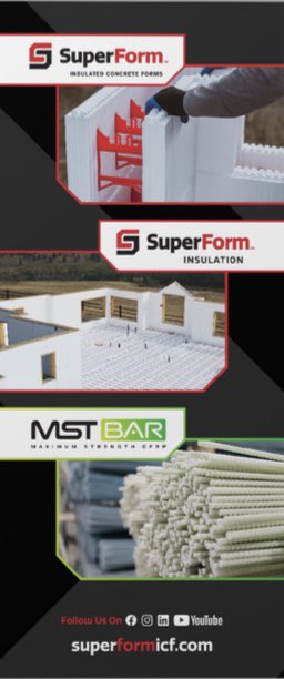 ProBarnett's tweet image. Building trust building efficiency building with SuperForm! Click the link bit.ly/3zeBOkH #insulatedconcreteforms #superform #barnettprocare