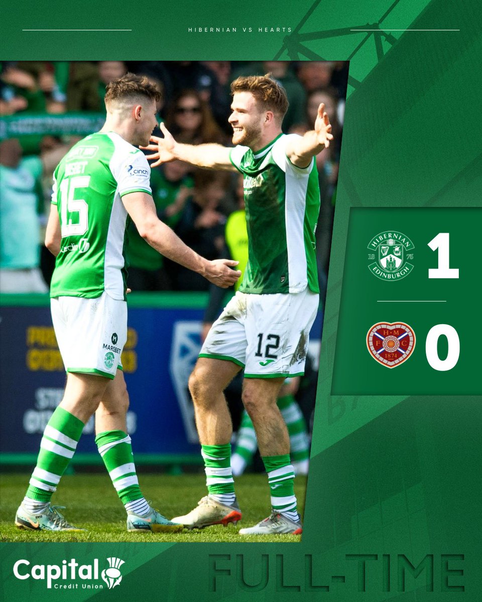 Victory in the 𝗘𝗱𝗶𝗻𝗯𝘂𝗿𝗴𝗵 𝗗𝗲𝗿𝗯𝘆!