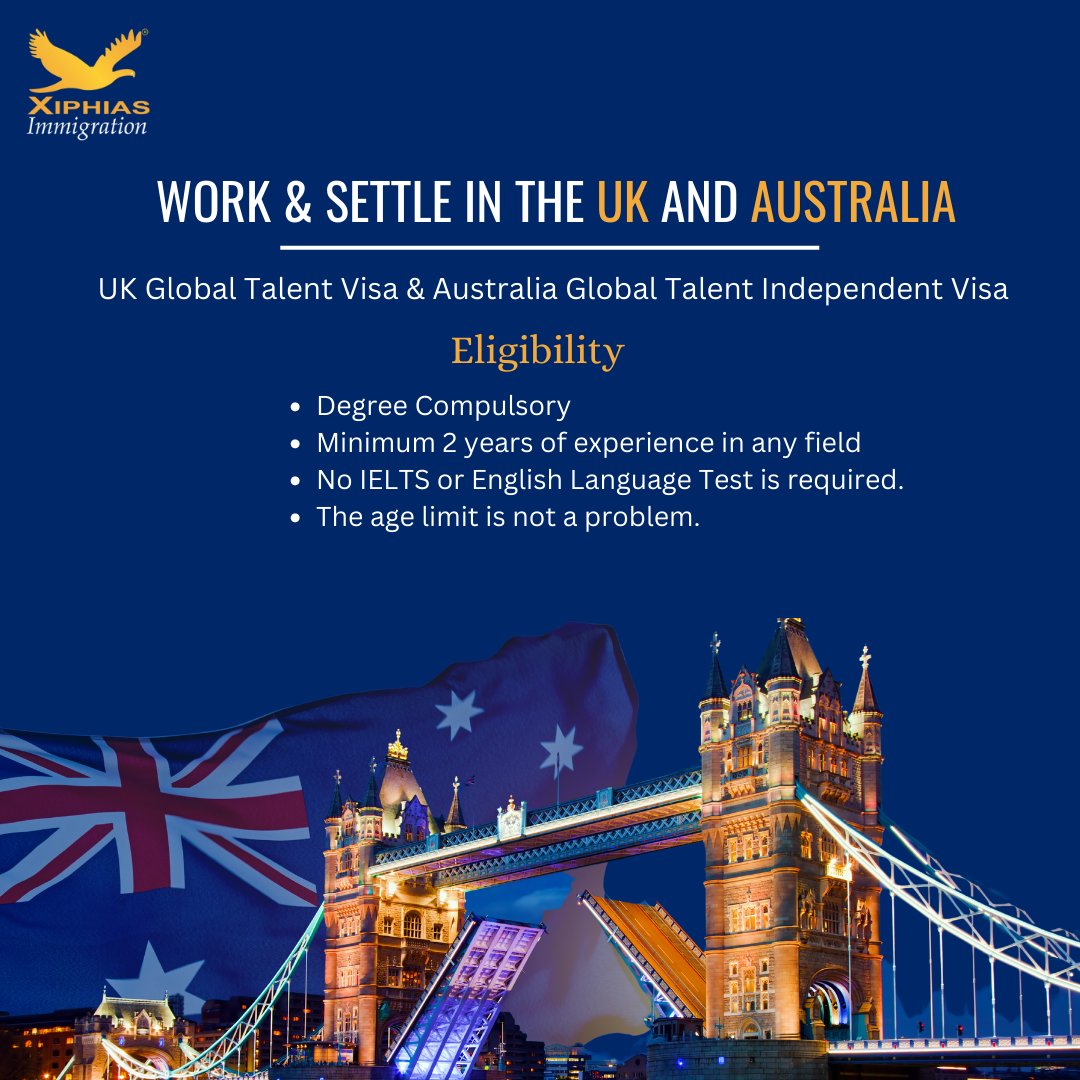 Are you a skilled professional? Want to migrate abroad without any hassle?

Visit us for more information: xiphiasimmigration.com/Contact-us.html +91-9019400500 

 #globaltalentvisa #skilledworker #skilledprofessionals #uk #australia #ukglobaltalentvisa #australiaglobaltalentvisa