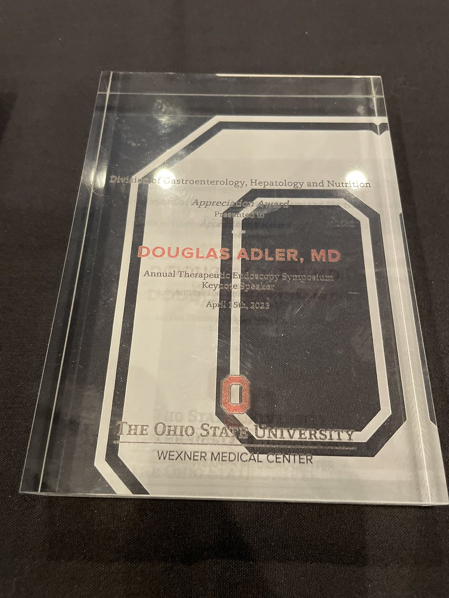 Very proud and honored to be the Keynote Speaker at this year’s Ohio State ATHENS adv endo course! Many thanks to <a href="/LuisLaraMD/">LuisLaraMD</a> and Sam Han MD! #gitwitter #surgery <a href="/drkeithsiau/">Keith Siau</a> <a href="/DrMohdZein/">Mohamad El Zein MD, MPH </a> <a href="/BilalMohammadMD/">Mohammad Bilal, MD</a>