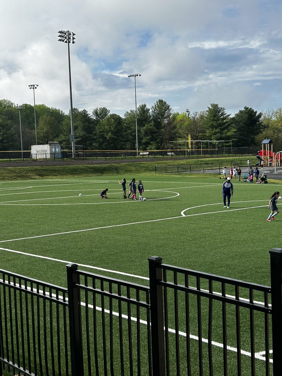 jimmcnulty's tweet photo. Beautiful morning to cut the ribbon on the new turf field at Kelley Park! Joining Mayor @judashman & I were members of the first two youth teams to play on the new field—Majestic and Dash. We are so excited to open up this newly renovated field for our city! #workliveplay https://t.co/wxF653CVSX
