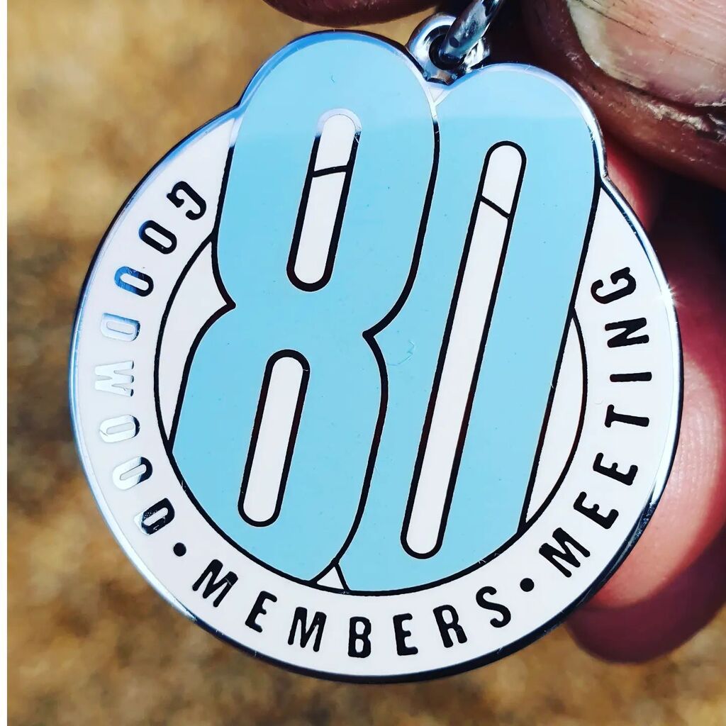 80th members meeting Goodwood and it isn't raining.