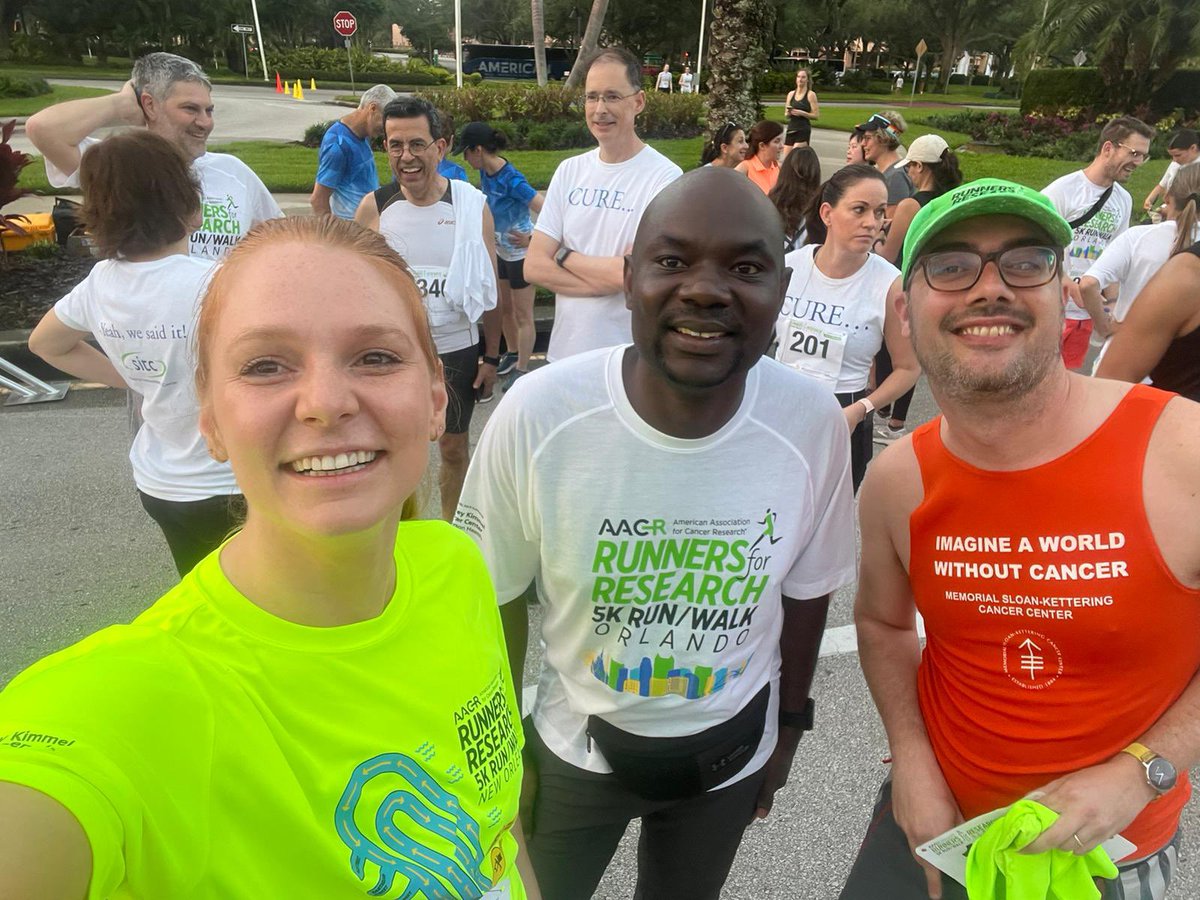 Francesco Caiazza (@francescocay) on Twitter photo What a glorious morning in Orlando and so great to see a huge crowd at the #RunnersforResearch5k with <a href="/AACRFoundation/">AACR Foundation</a>, new and old friends and members of the #AACRAMC <a href="/CampKatiee/">Katie Campbell</a> <a href="/MathiasSeviiri/">Mathias Seviiri, MD, MPH, PhD</a> <a href="/lavallymaeve/">Maeve Mullooly</a>. Glad to have run in honor of my parents and their journey with cancer. What a glorious morning in Orlando and so great to see a huge crowd at the #RunnersforResearch5k with <a href="/AACRFoundation/">AACR Foundation</a>, new and old friends and members of the #AACRAMC <a href="/CampKatiee/">Katie Campbell</a> <a href="/MathiasSeviiri/">Mathias Seviiri, MD, MPH, PhD</a> <a href="/lavallymaeve/">Maeve Mullooly</a>. Glad to have run in honor of my parents and their journey with cancer.