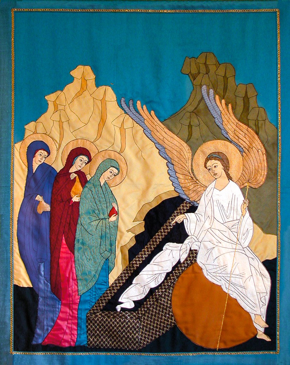 One of our favourite Easter banners...the ointment-bearing women!
#EasterOctave
