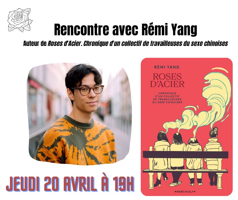 J-2 !!! Il reste encore quelques places ! avec @RemiYang et @Marchialy #rencontreauteur #enquête #travaildusexe #belleville #paris10 #paris19