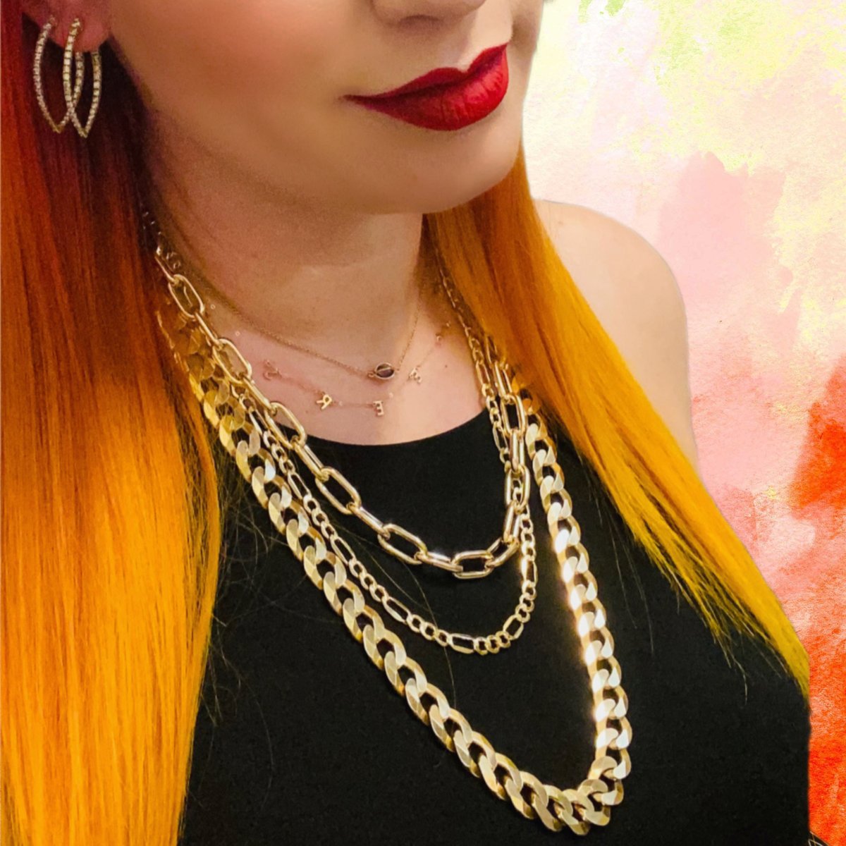 Spring is here! Enhance your collection with gold chains & layers! #ZalesEmployee #LoveZales #Gold #Chains #Necklaces #Fashion #SpringStyles