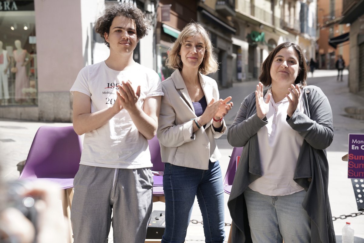 jessicaalbiach's tweet photo. A #Manresa heu fet molta sort amb l'@anacquerol! Una dona valenta i treballadora que sempre posarà els interessos de la ciutat per sobre de tot.

Manresa necessita aire fresc i un canvi al Govern, una transformació que farem realitat aquest maig amb @manresaECP! https://t.co/aNy3QGbz1K