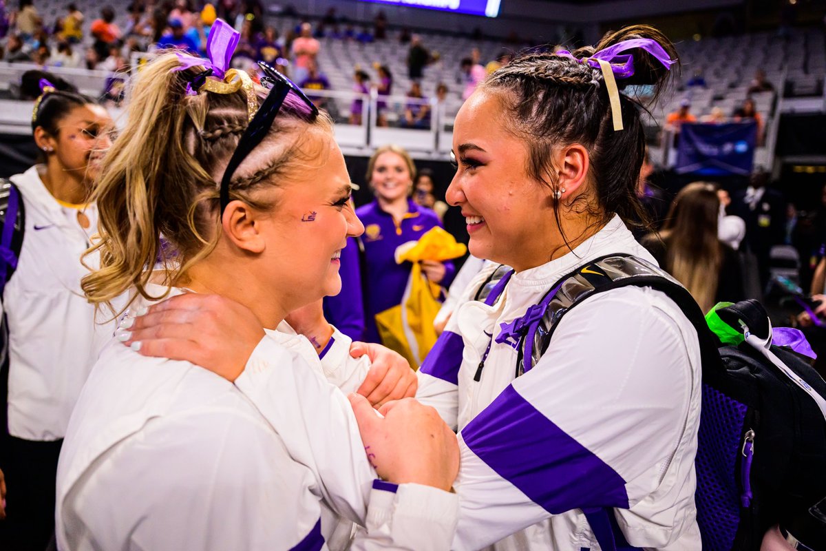 Good morning, the Tigers compete for a national championship today.    🆚 at NCAA Championship Final  📍 Dickies Arena 
⏰ 3 p.m. CT
📺 ABC
💻 lsul.su/3oclhLI
📊 lsul.su/3A1xNQT

#GeauxTigers | #WC23