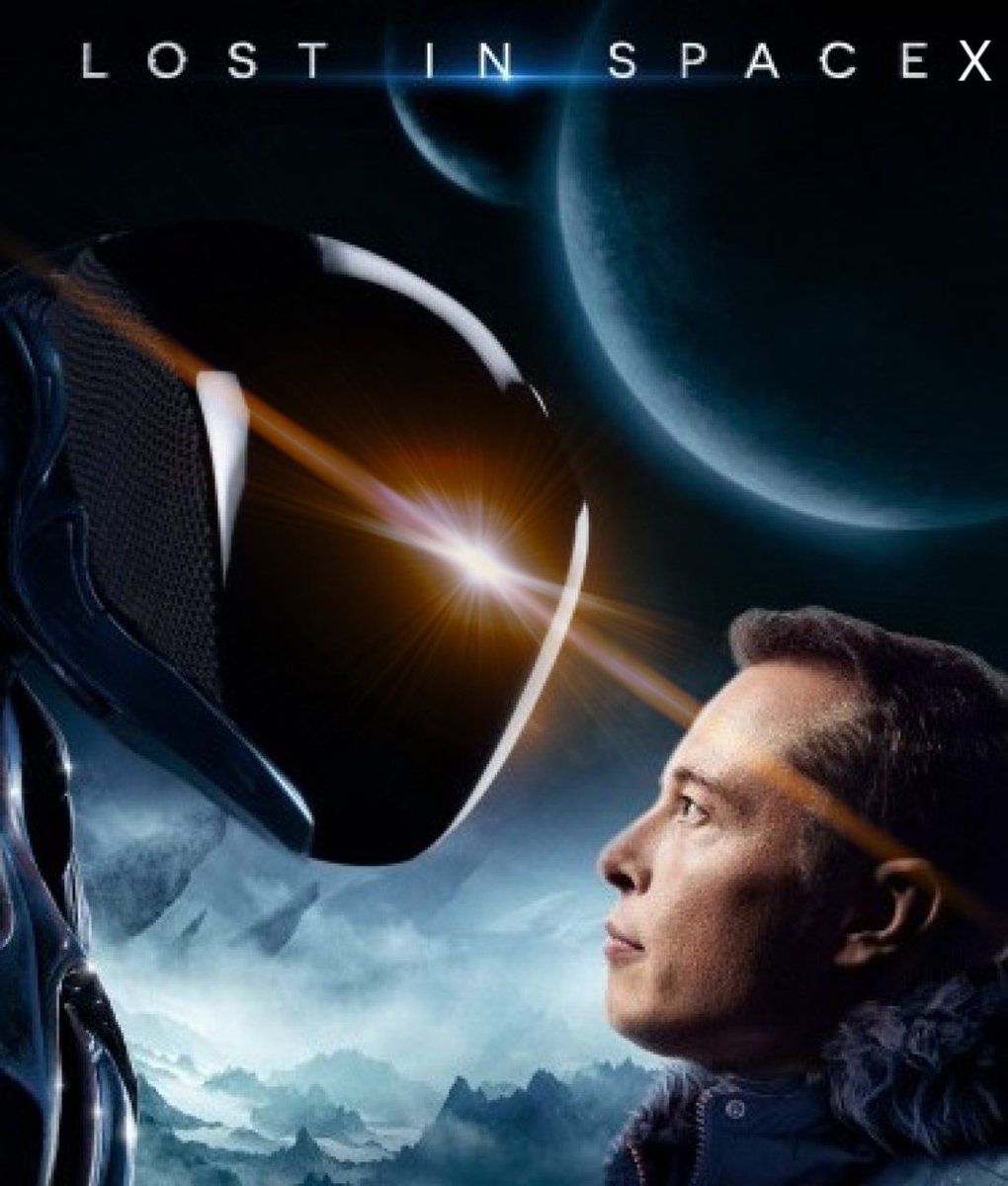CapObvy's tweet photo. I figured it out. @elonmusk's end game is to become Will Robinson. First hes got his @SpaceX rocketship then his Optimus bot. Last he needs to go get lost in space. Did I get it right @elonmusk? @OptimusAl_Token. #OPTIMUS #StarshipOptimus https://t.co/ykssiZKP3D