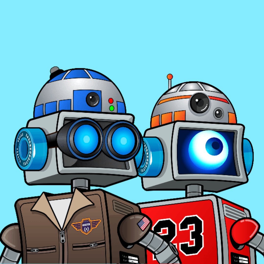 nftshib747's tweet photo. Picked up another #DrunkRobot this morning! I now have an awesome blue skater #starwars duo!
So ready for #OperationPowerPack
Don't miss out on @thedrunkrobots https://t.co/VrSrDB85Wt