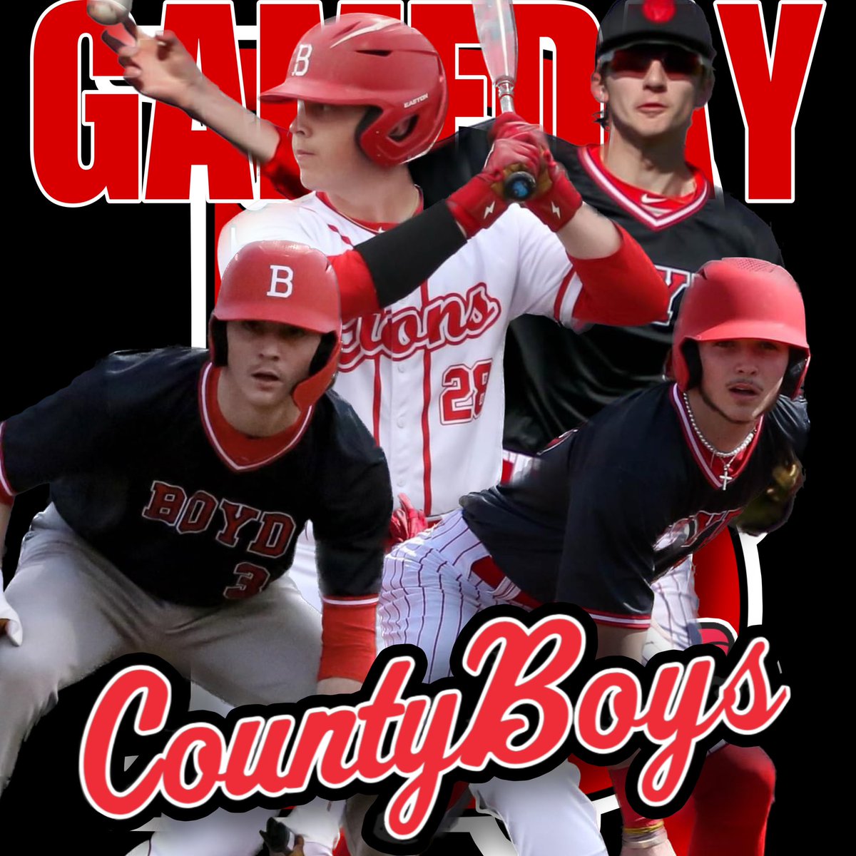 The #CountyBoys are back at home today at The Larry to take on a tough 15th Region opponent, Pikeville.  First pitch scheduled for 1pm!