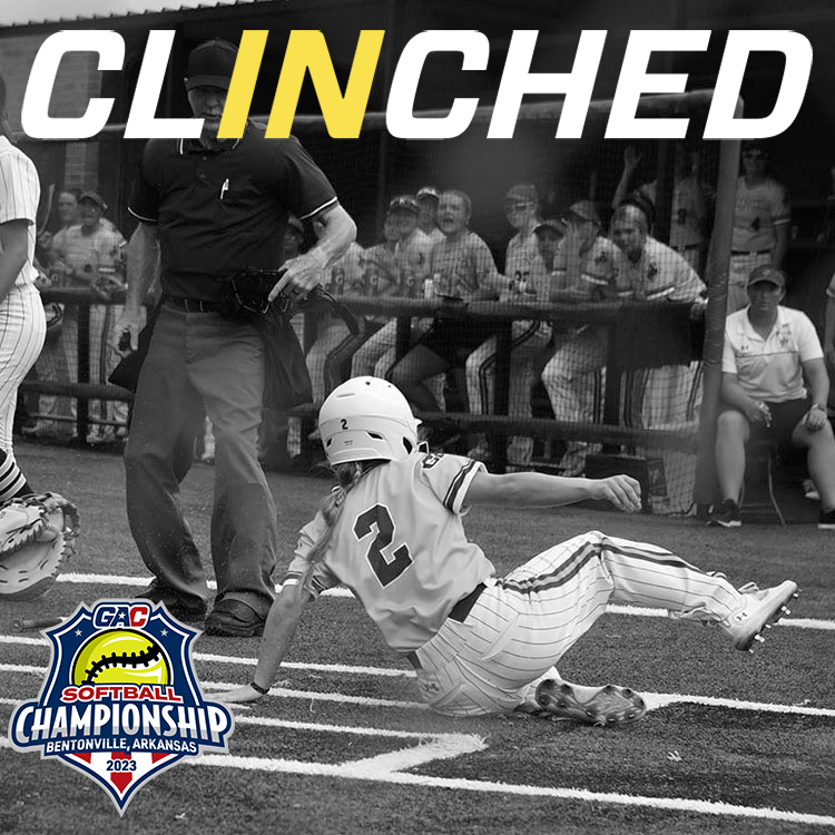 GACAthletics's tweet photo. Based on Friday night's results @OBU_Softball @SavageStormSB @Harding_SB &amp; @SAUSoftball
all clinch spots #theGAC 🥎 Championships in
@bentonvillecvb https://t.co/KVBUEOSopv