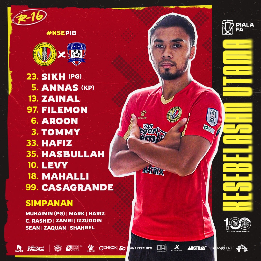 nsfc1923's tweet photo. Pertukaran kesebelasan pemain perlawanan malam ini. 

Zainal diletakkan dalam kesebelasan utama dan Mark Goulon disenaraikan dalam barisan simpanan.

#NSEPIB
#NSFC
#HobinJangHobin https://t.co/VyFM80ml3p