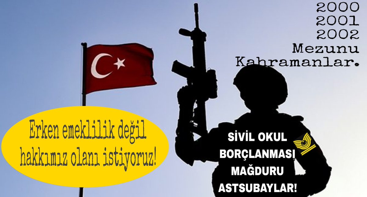 ferhat___bey's tweet photo. EYT'de gözden kaçan bir kaç konudan birisi SİVİL OKUL BORÇLANMASI Mağdurları 2000, 2001 ve 2002 devresi ASTSUBAYLARIN durumudur. Borçlanmanın tamamını ödediğimiz halde İstirakçilik başlangıcımız değişmedi. Bizim sorunumuzu kim çözecek.
@sgksosyalmedya
#EGMveTSKBorçlanmaMağduru https://t.co/jjzENYZzQ2