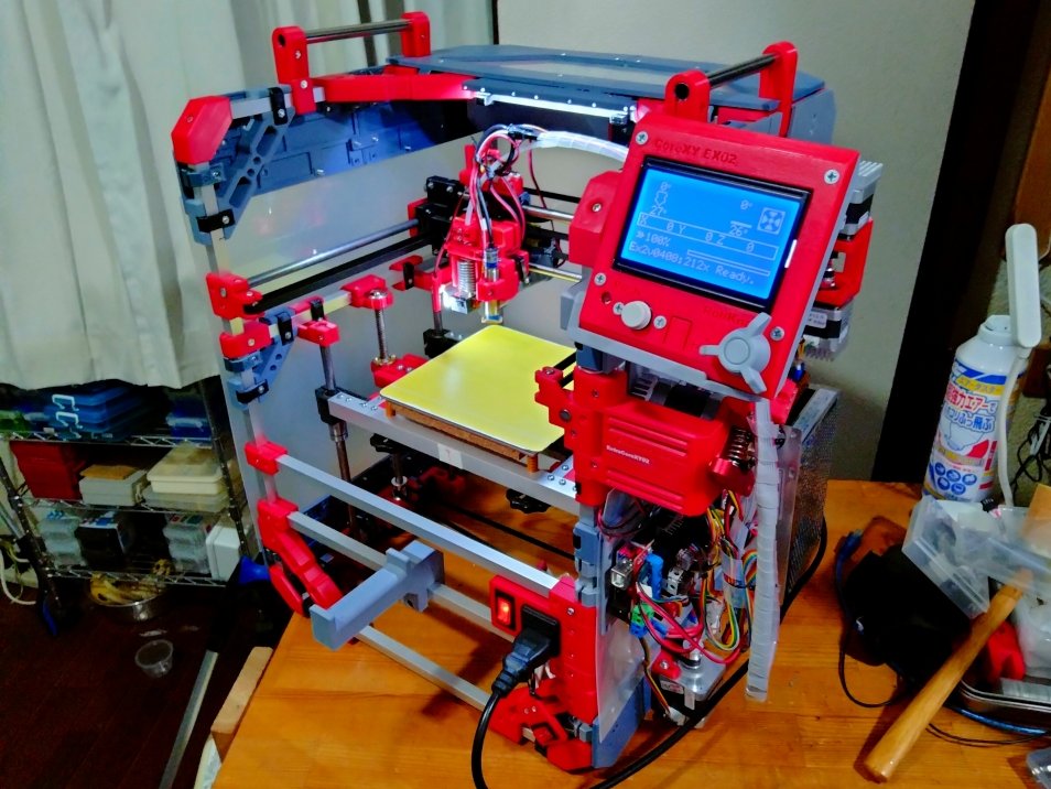 saiki0011's tweet photo. #3dprinter #自作機 #coreXY #Ex_02 建造記録
#3Dプリンタ #3Dプリンター #reprap
試行錯誤しているので
なかなか進みませんが
密閉が今ひとつですが
段々とカバーが出来てきました💦 https://t.co/8g5f24nA3f