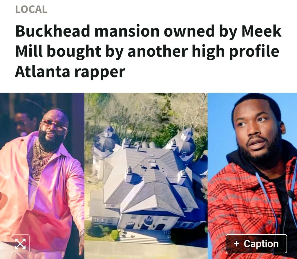 Remember when #MeekMill was ranting about his realtor not proactively trying to sell his house? Well, they say #RickRoss has purchased it for 4.2M....cash money 👀 wsbtv.com/news/local/rap…
If I had it, I would have scooped it up. It's a beautiful home. #TheKRAZEreport