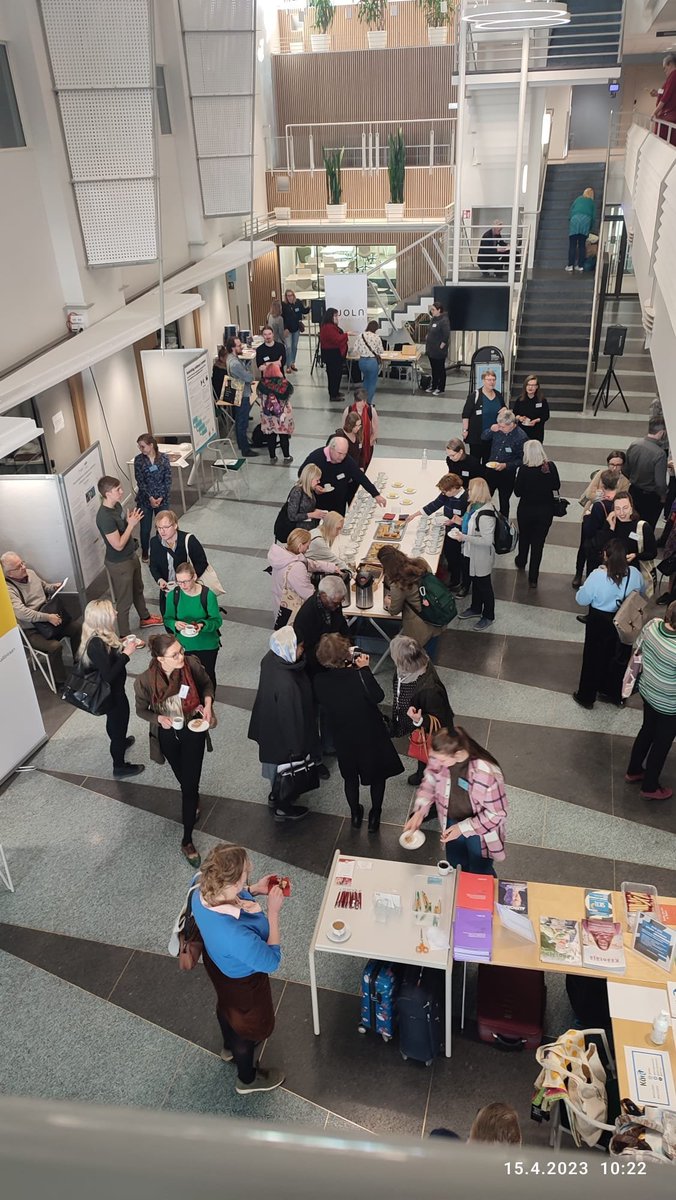 The 20th #KäTu2023 was closed in sunny weather in Turku.

A big thanks to all presenters, participants, and sponsors! Thanks to the organizers and student assistants as well. We all together made this KäTu possible♡

Next year KäTu will be held in Tampere.
#SKTL #UniTurku