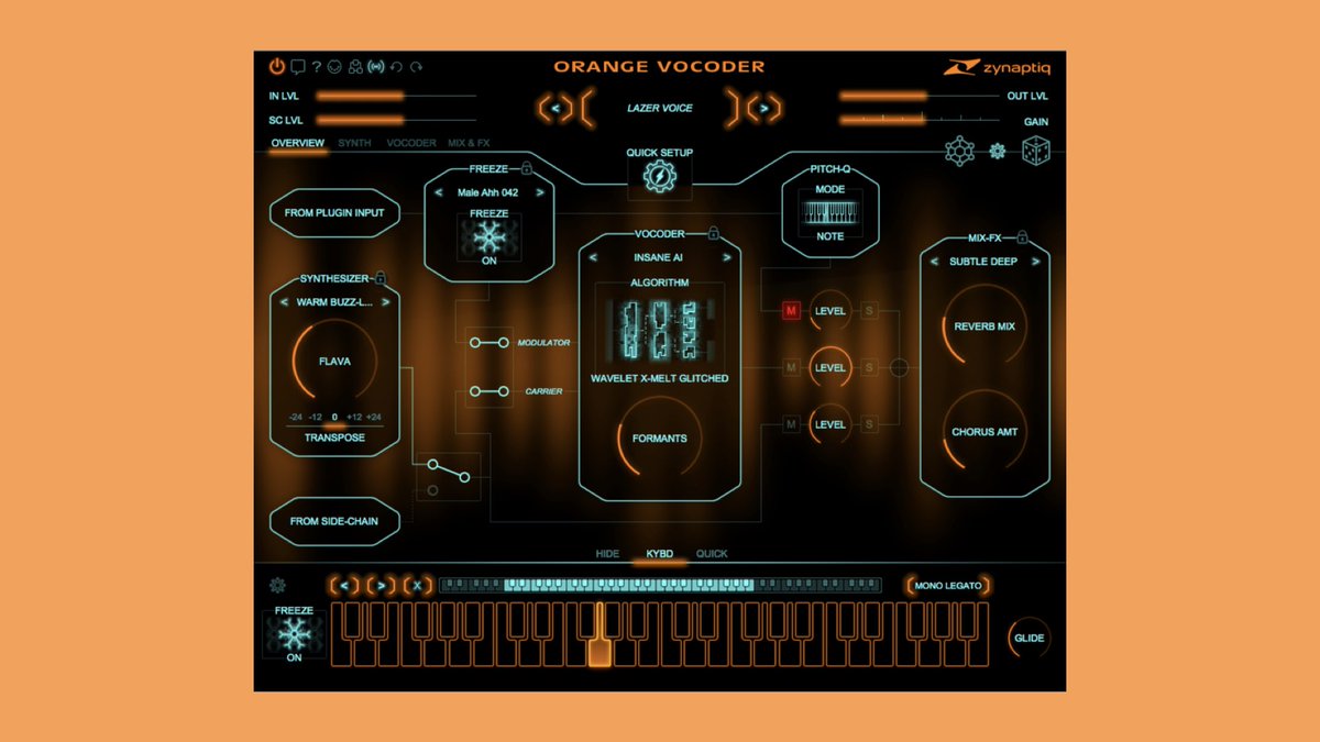 synthanatomy's tweet image. NAMM 2023: 5 years after the initial announcement, the Zynaptiq Orange Vocoder IV will finally be released on May 1st, 2023.
synthanatomy.com/2023/04/namm-2…
#synthesizer #vocoder #namm2023 #namm #zynaptiq #synthanatomy