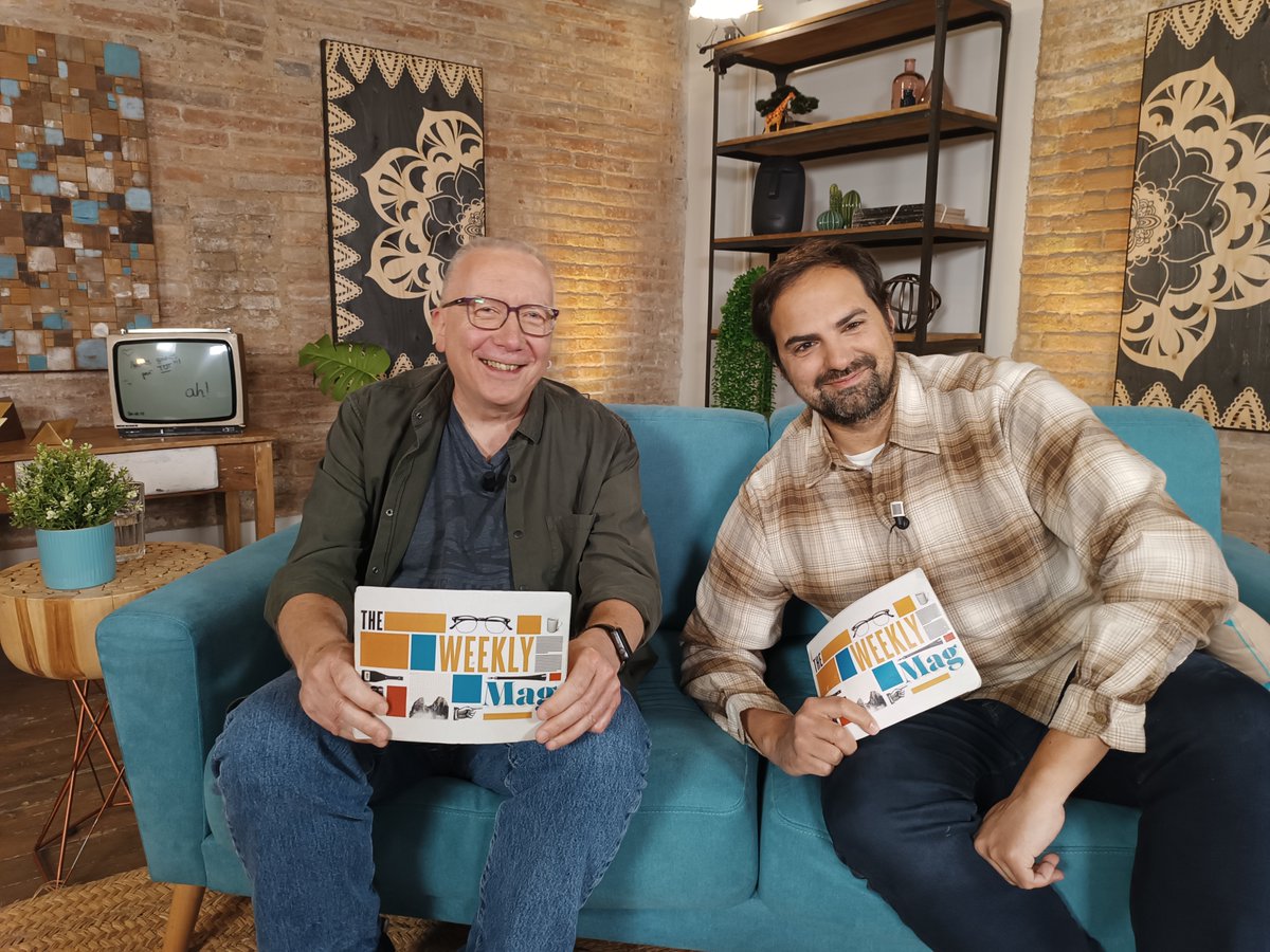 🟢 This week on The Weekly Mag: the journalist and writer Tim Parfitt (@tjparfitt); the singer-songwriter Dwayna; Adam Martin (@adammartinsk) will be talking about if gluten is good or not for our health; and much more!

📺 Tune in at 4:30pm to your local tv station! #LaXarxa