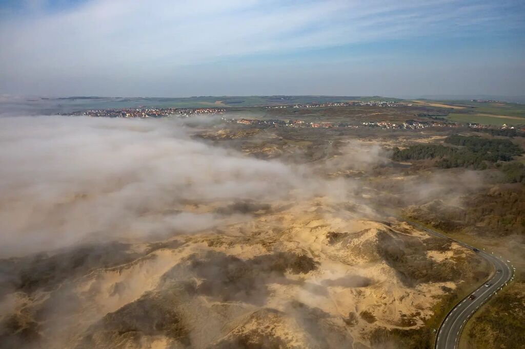 Low clouds on the dunes #aerial #aerialbeauty #aerialphotography #agameofdrone #dailyoverview #dji #djiglobal #djimavic2pro #drone #dronepics #drone_countries #droneart #dronebois #dronegear #dronelife #dronephotography #dronepointofview #droneporn #drones #dronestagram #fp…