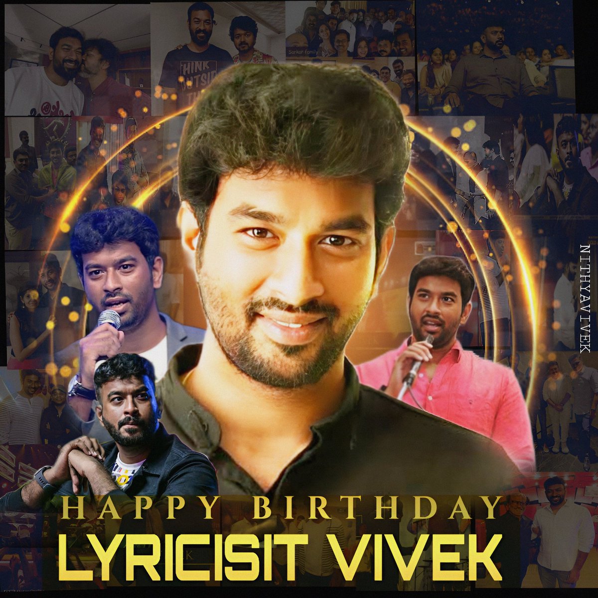 Here is the tag to show our love for our favourite @Lyricist_Vivek Anna....     Use That Tag 👉 #HBDLyricisVivek 

Happy Birthday dearest Anna ❤️🎂 #LyricistVivek  

Edit :- @Master_Nithya