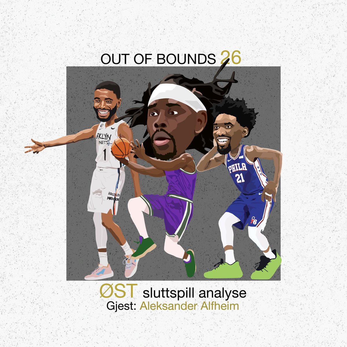 OutOfBoundsPod1's tweet photo. Sluttspillet starter I DAG! I anledningen har vi gått i dybden for ALLE seriene i øst, og spådd hele veien til finalen! 

Cavs fan og president av Jimmy Butler fanklubb Aleksander Alfheim blir med oss og spår PO i øst🔥🏀

👇🏻👇🏻👇🏻
https://t.co/MpUUKcog5e https://t.co/osQnX8BRW9