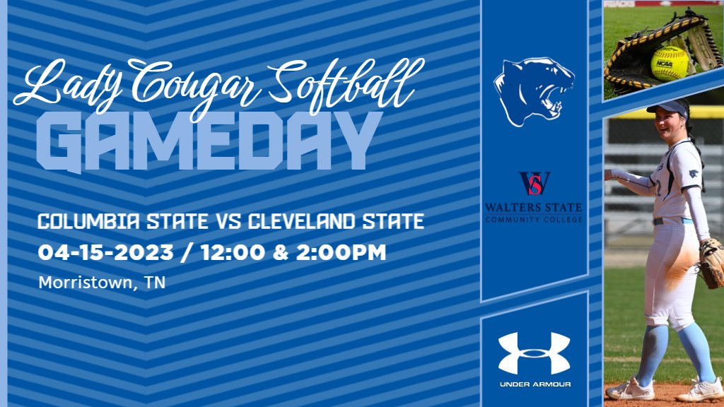 CSCC Softball (@cscc_softball) on Twitter photo Lady Cougar Softball travels to Morristown, TN to take on Walters State this weekend. Todays games start at 12 & 2PM.
#CougCrew #Softball <a href="/TCCAAsports/">Tennessee Community College Athletic Association</a> <a href="/NJCAASoftball/">NJCAA Softball</a> Lady Cougar Softball travels to Morristown, TN to take on Walters State this weekend. Todays games start at 12 & 2PM.
#CougCrew #Softball <a href="/TCCAAsports/">Tennessee Community College Athletic Association</a> <a href="/NJCAASoftball/">NJCAA Softball</a>