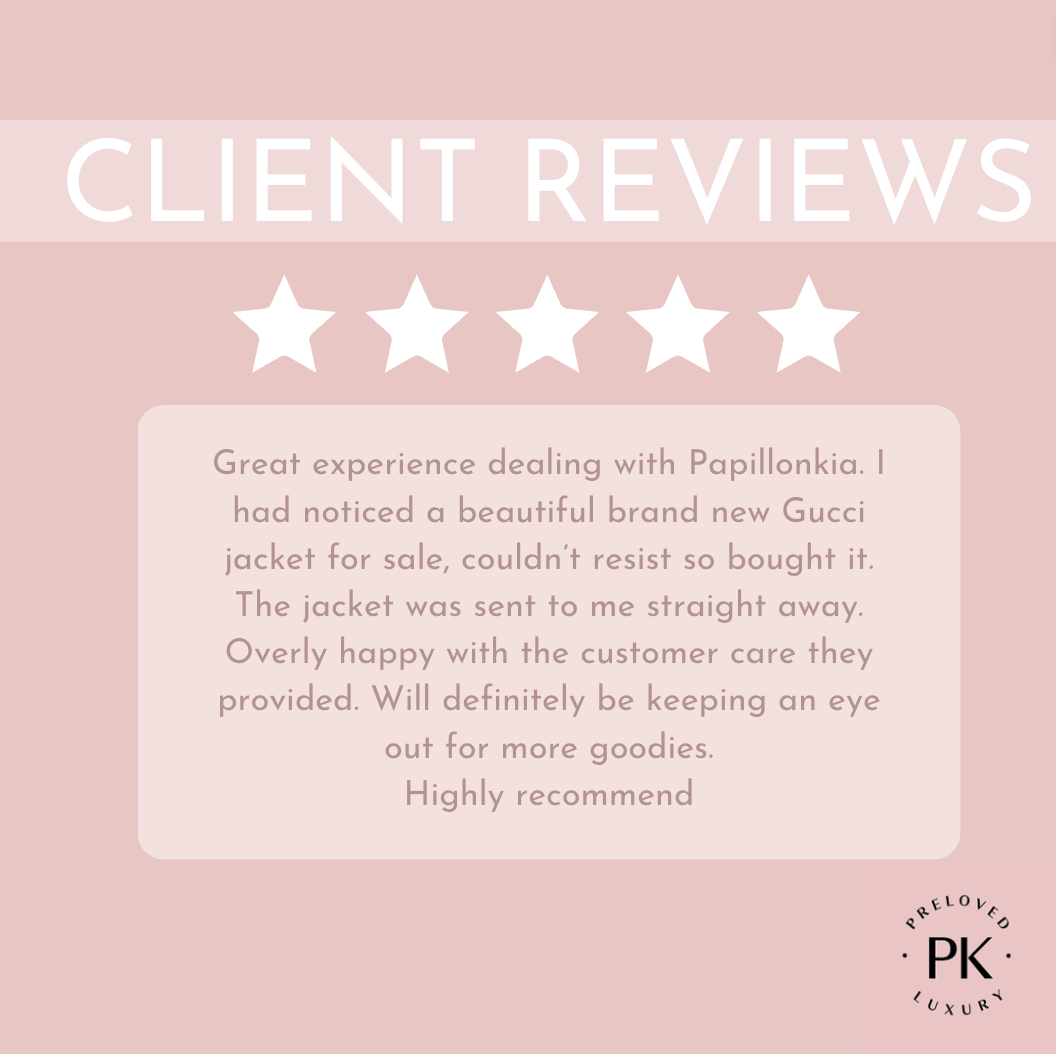 Papillonkia's tweet photo. Another lovely 5 star review🌟 
At Papillonkia we take pride in ensuring all our customers are fully satisfied when purchasing with us. 

https://t.co/pIllLvvZBt

#Papillonkia  #CircularEconomy #PrRequest https://t.co/yWF3JJrQOm