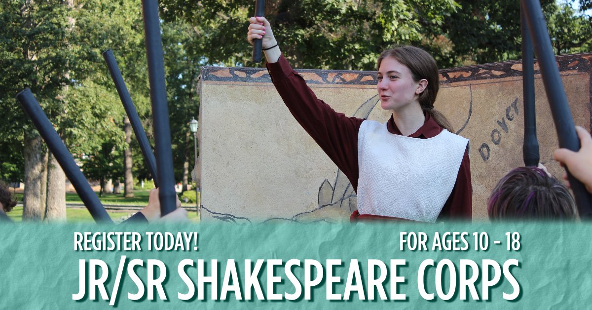 Time is running out to sign up for this exceptional theatre experience! Designed to develop self-confidence and creativity, this program combines classic literature with professional acting instruction. For more info, visit ow.ly/BkNF50NJz3M.