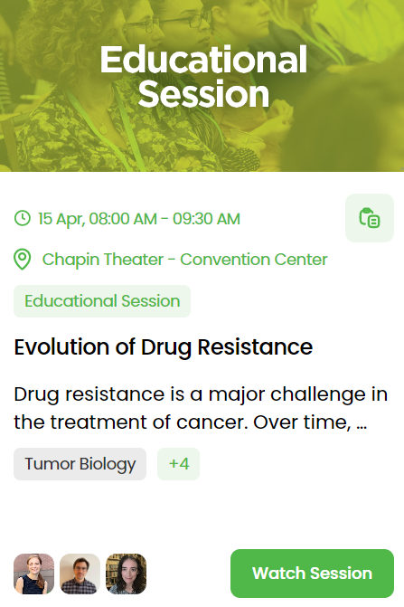 Learned about challenges of understanding #cancer resistance at fantastic education session #AACR23 @OncoAlert -excellent talks by @sydshaffer @AmyBrock_PhD @Gustavo_SFranca-1) need to account for heterogeneous resistance mechanisms in different subpopulations, 2) role of