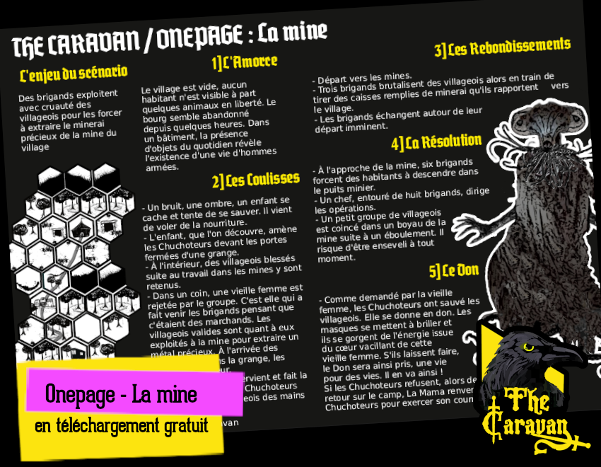 xaviiiierjdr's tweet photo. 🚨Nouvelle importante pour les fans de #TheCaravan ! Le scénario de "la mine" est désormais disponible en téléchargement ! ⚒️ 

https://t.co/xFJ1Zhsal5
#jeuxderôle #téléchargement #nouveauté, #thecaravan https://t.co/OU43swDHOR