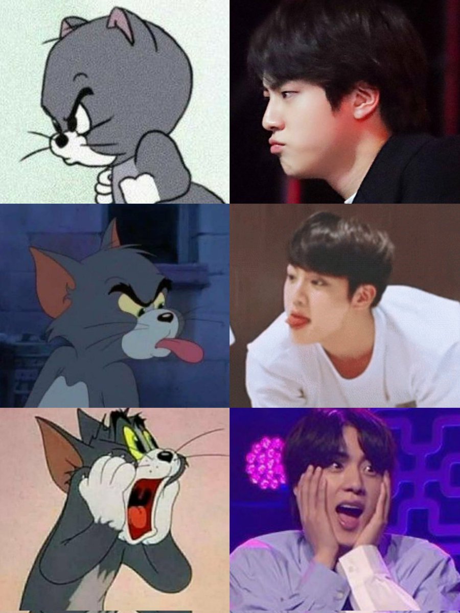 Mybelovedjinnie's tweet photo. it's him #JIN https://t.co/YOacdTLXA8
