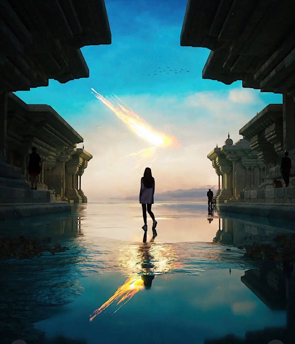 mneluxury's tweet photo. All in my head ✨
Artist IG asix.jpg 💎
(Made using @maxhayart Template assets)🔥
#3d #blendercommunity #digitalart #atmosphere #surreal #photography #conceptartdesign #temple #ai #surreal #explorepage #sunset #lights #graphicdesign #gredient https://t.co/Kly9j6vwq9