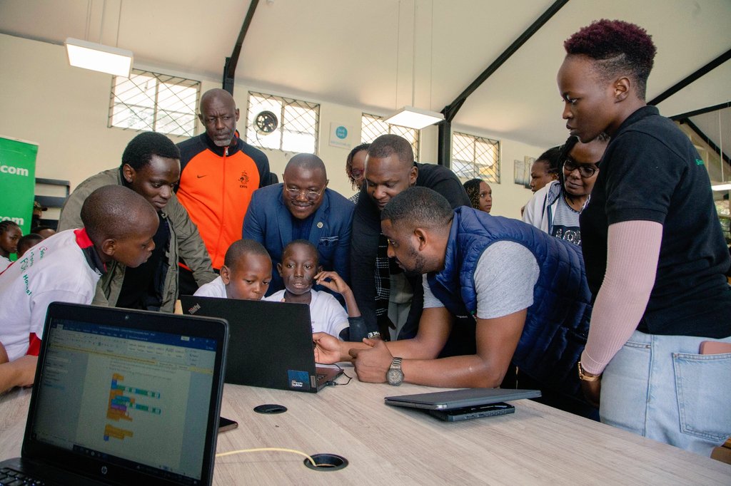 George Njuguna MBS (@njugunakg) on Twitter photo Never underestimate the power of planting a seed. If Kenya is to become the Silicon Savannah, then we need to teach #KidsToCode
<a href="/mayogumo/">Mike Mayo Gumo</a> <a href="/AgollaVictor/">Victor Otieno</a> <a href="/SakajaJohnson/">Sakaja Arthur Johnson</a> <a href="/047County/">County Government 047</a> <a href="/SafaricomPLC/">Safaricom PLC</a> Never underestimate the power of planting a seed. If Kenya is to become the Silicon Savannah, then we need to teach #KidsToCode
<a href="/mayogumo/">Mike Mayo Gumo</a> <a href="/AgollaVictor/">Victor Otieno</a> <a href="/SakajaJohnson/">Sakaja Arthur Johnson</a> <a href="/047County/">County Government 047</a> <a href="/SafaricomPLC/">Safaricom PLC</a>