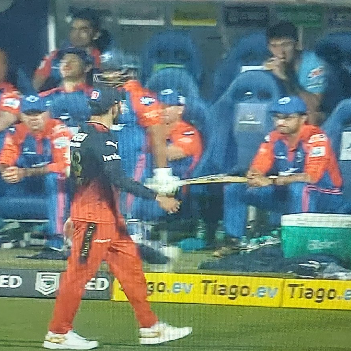 Cricketracker's tweet photo. VIRAT KOHLI 👀

📸: Jio Cinema https://t.co/o0nxegCHod
